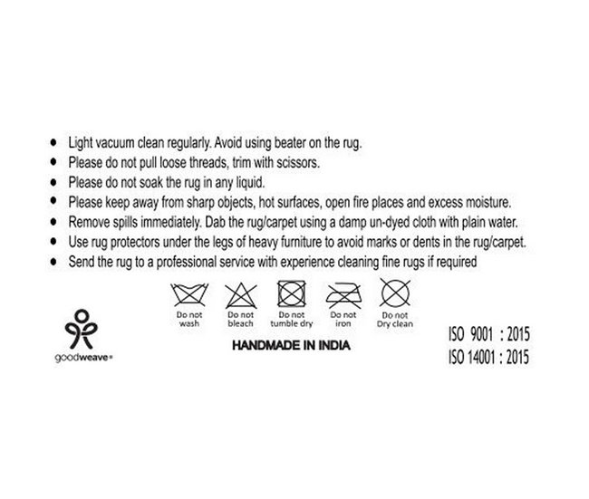 Alfombra Rectangular Mango Beige