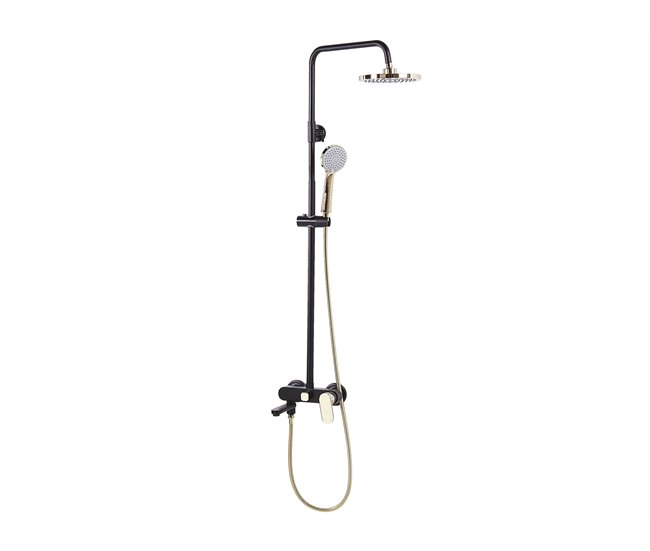 Columna de ducha GURARA 23x36 Negro/ Crema