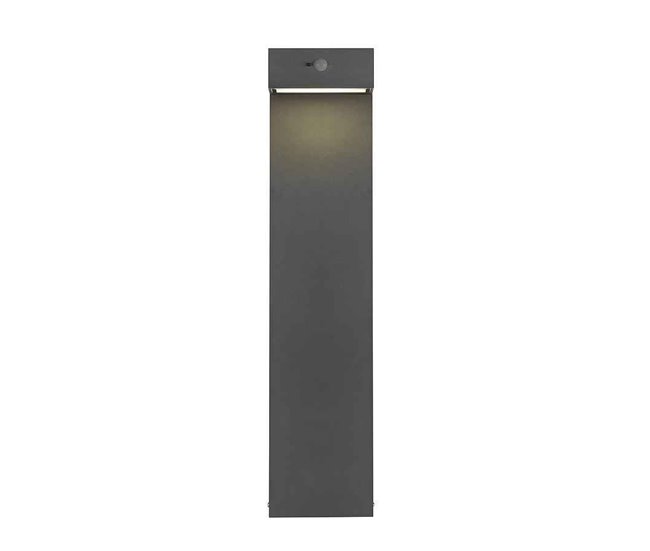 Baliza Para Exterior Aluminio Serie Top Gris