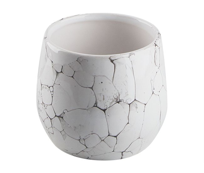 Beliani Conjunto de accesorios de baño CALLELA Blanco/ Beige