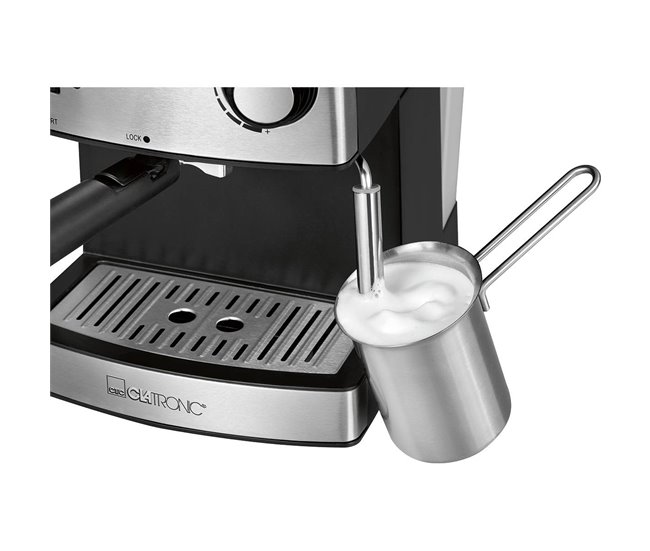 Cafetera Express Clatronic ES 3643 Plateado