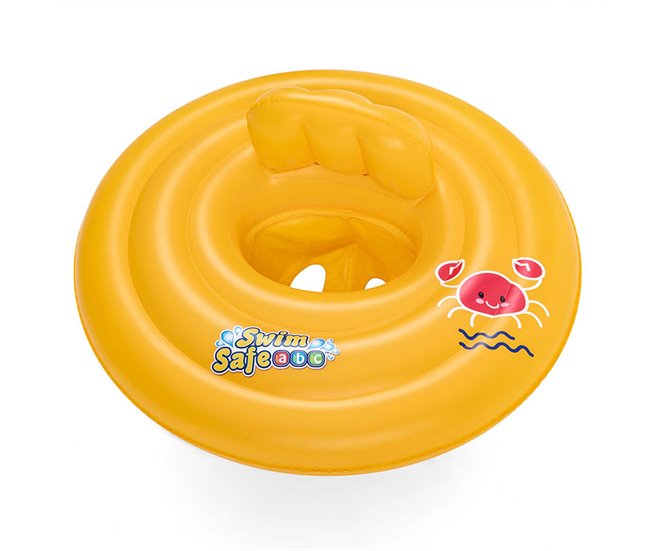 Flotador de bebé Cangrejo Amarillo