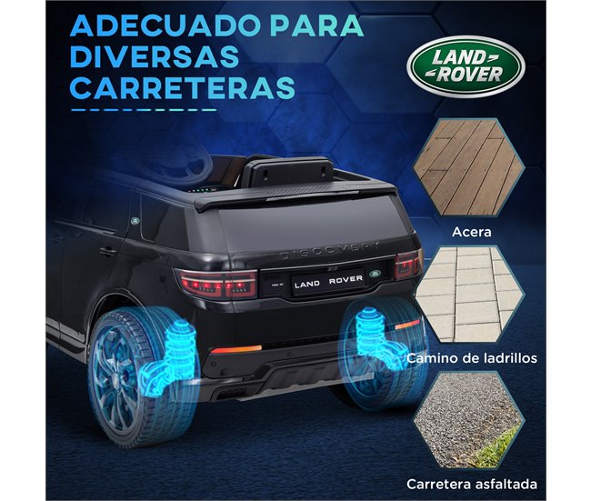 Coche Eléctrico Infantil Plástico, Metal AIYAPLAY Negro