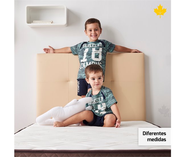 Pack Colchon + Cabecero Tapizado + Somier Descansin 