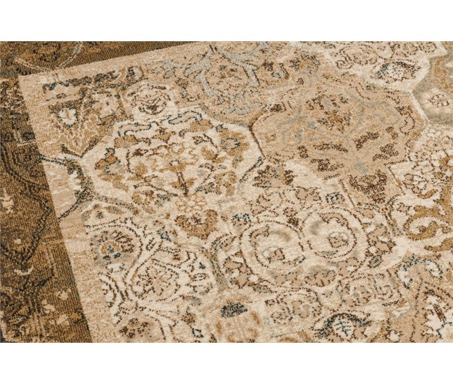 Alfombra de lana SUPERIOR KAIN 235x350 Beige