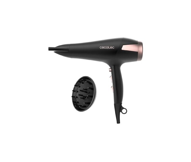 Cecotec Secador de pelo AC IoniCare Elegance Negro