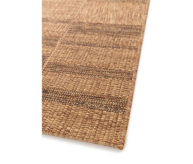 Alfombra de interior/exterior efecto yute GUINEA - ATTICGO 160x230 Natural