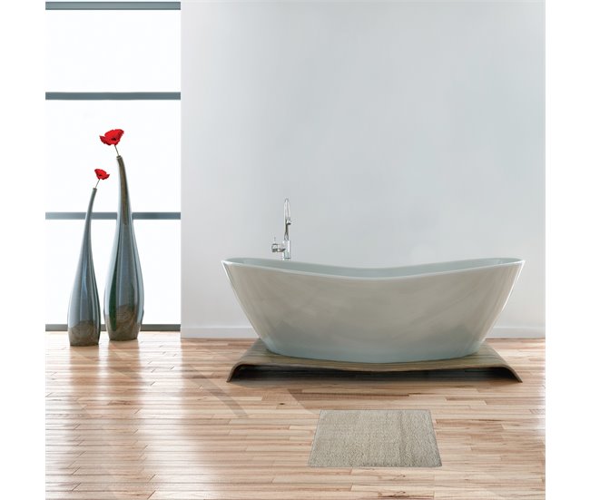 Alfombra De Baño 45X70 70x45 Beige