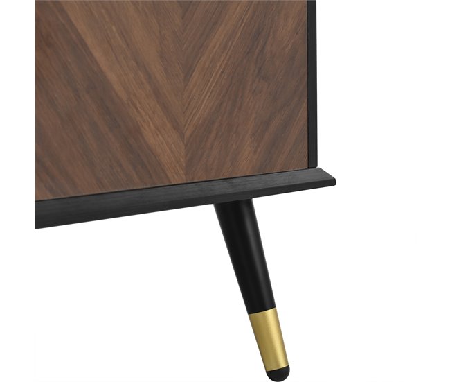 Aparadores Negro/ Madera