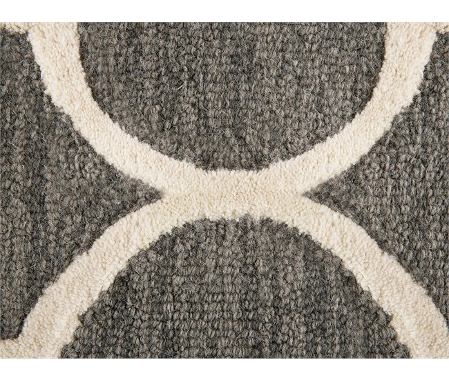 Beliani Alfombra de pelo corto YALOVA 160x230 Gris
