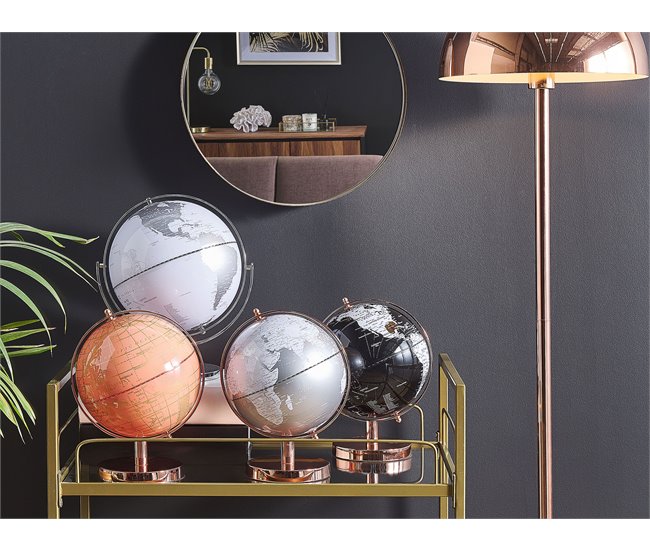 Beliani Globo DRAKE Gris