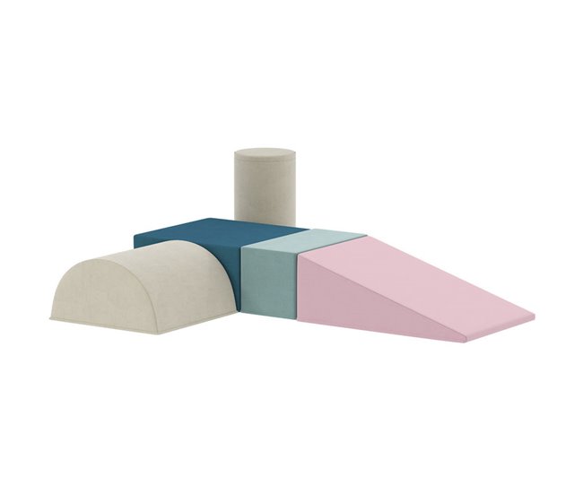 Bloques de Espuma Terciopelo AIYAPLAY Multicolor