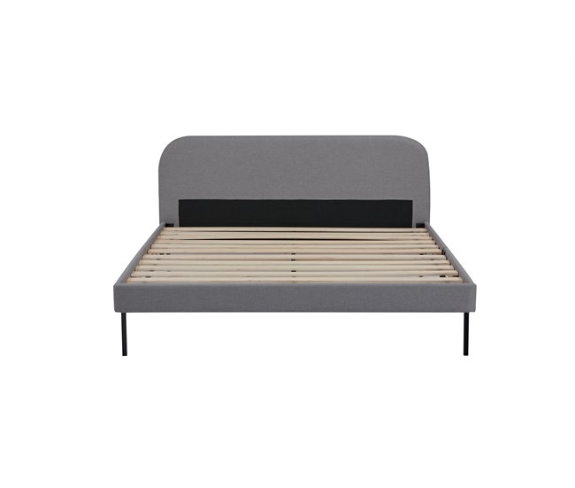 Cama STAR 150x190cm color gris Gris