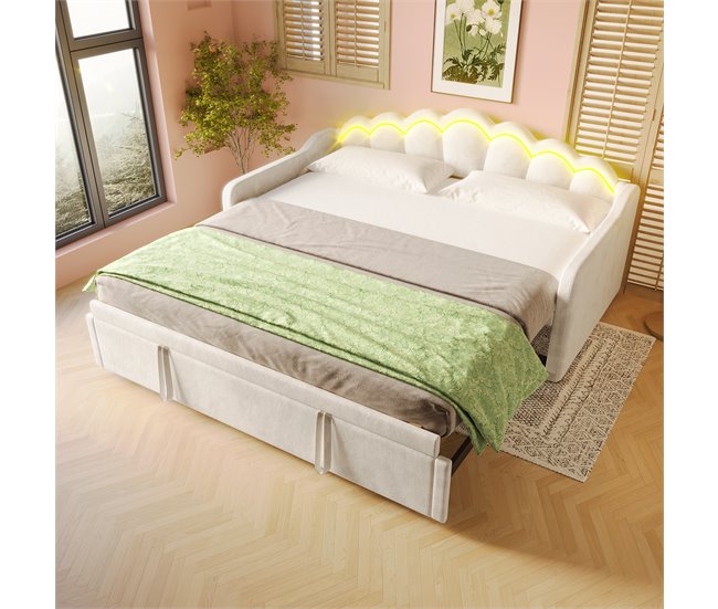 Camas nido 187x214 Beige