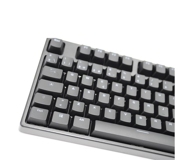 Teclado Mecánico TKL Gaming Teclas doble inyección QWERTY Español Negro