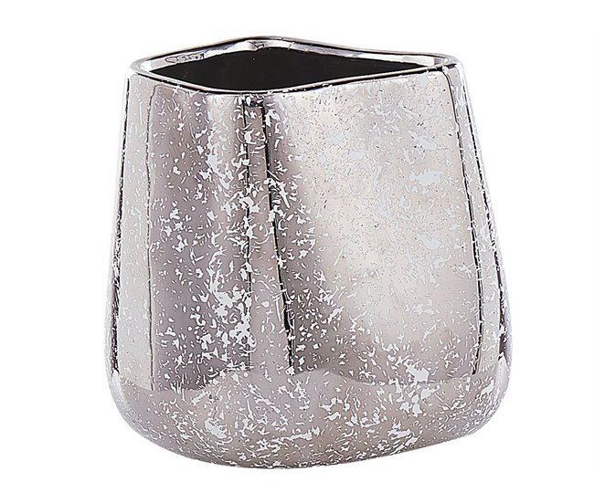 Beliani Jarrón decorativo CIRTA Gris