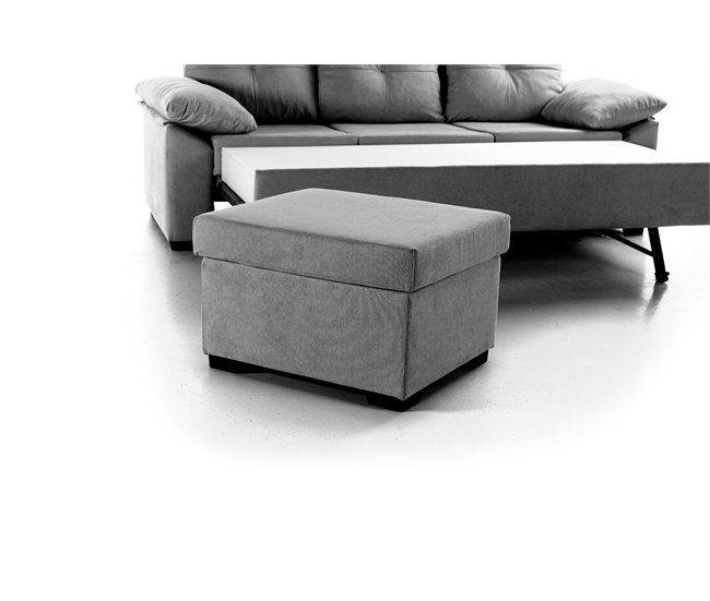 Sofa - Cama Reversible Panama Gris
