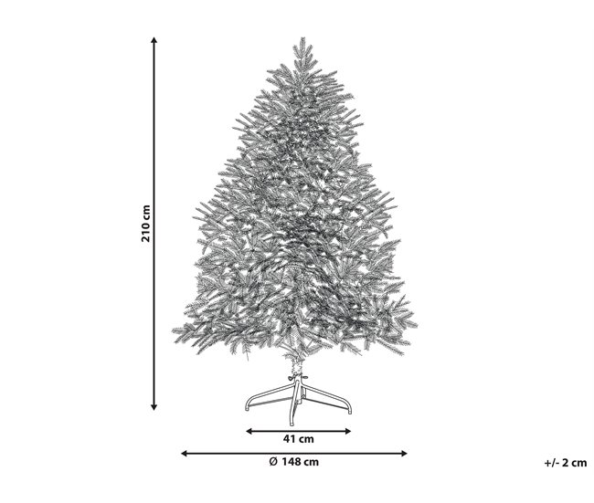 Beliani Árbol de Navidad BRISCO 