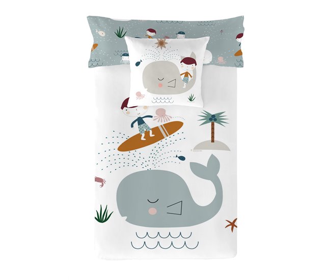 FUNDA NÓRDICA REVERSIBLE SURF A 