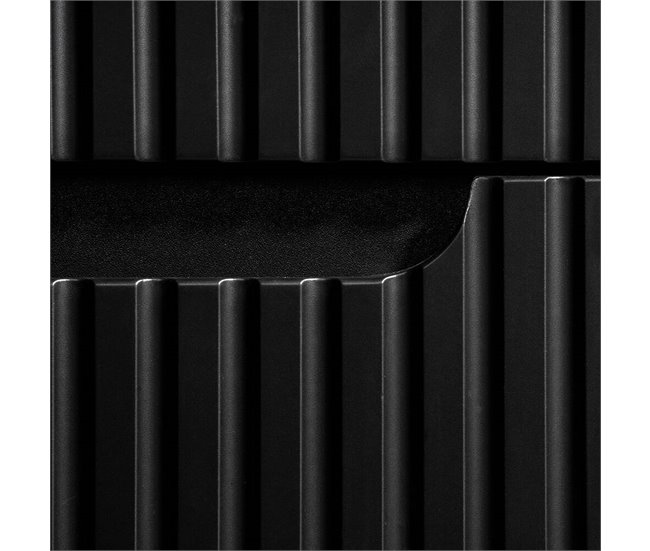Mueble de baño bajo lavabo Newport con puerta 20 Negro/ Madera