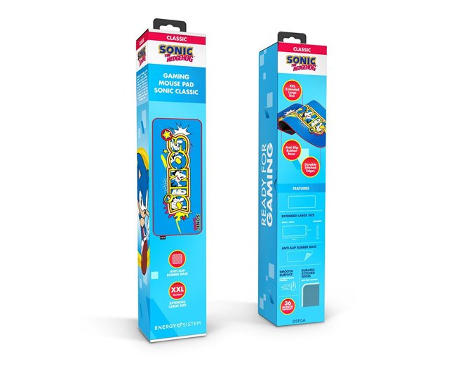 Alfombrilla Gaming ESG Sonic Classic Multicolor