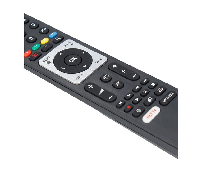 Mando a distancia TV LED, LCD, GRUNDIG, BEKO Negro