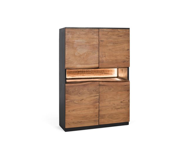 Aparador fabricado a mano en madera Marron