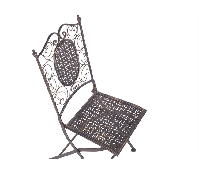 Beliani Conjunto bistro BORMIO Negro