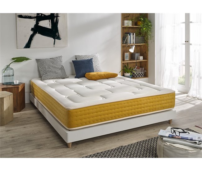 Colchón Visco Luxury Elite Gold H30 Firmeza Media - Alta 