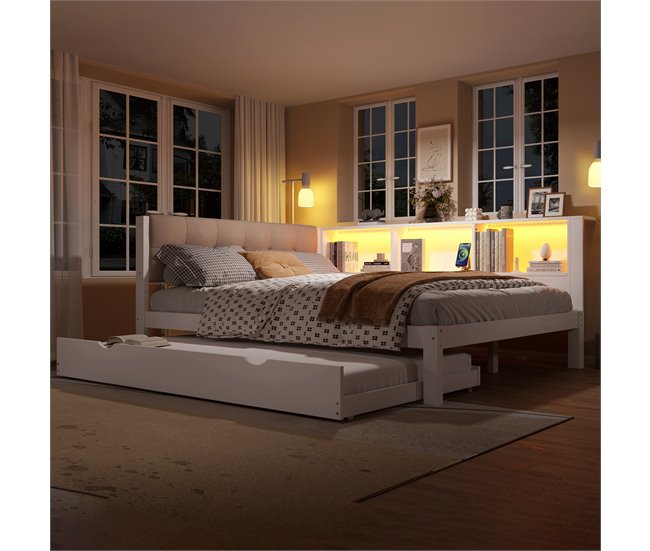 Camas nido 165x205 Blanco