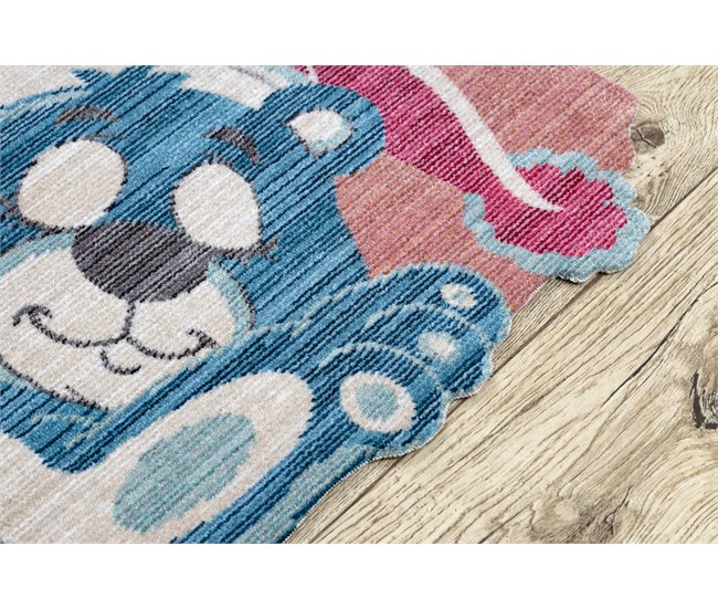 Alfombra infl TOYS 75323 oso de peluche para niños moderno Crema