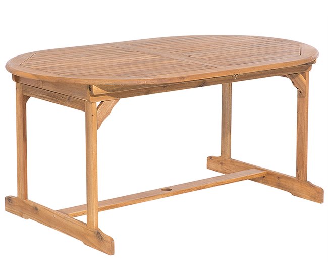 Beliani Conjunto de comedor MAUI Marron
