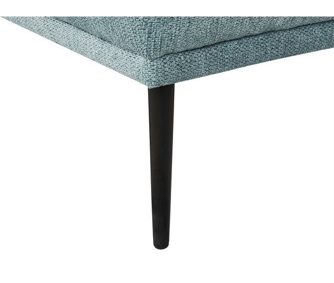 Beliani Chaise longue Poliéster ARTHEZE Azul
