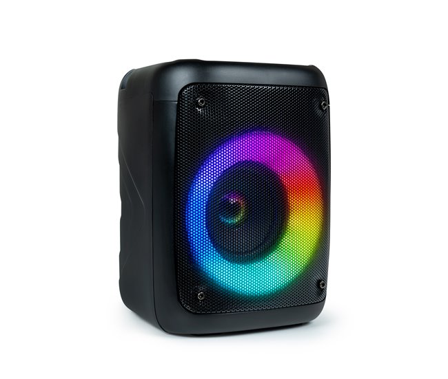 Altavoz inalambrico luminoso Bluetooth Bigben Negro