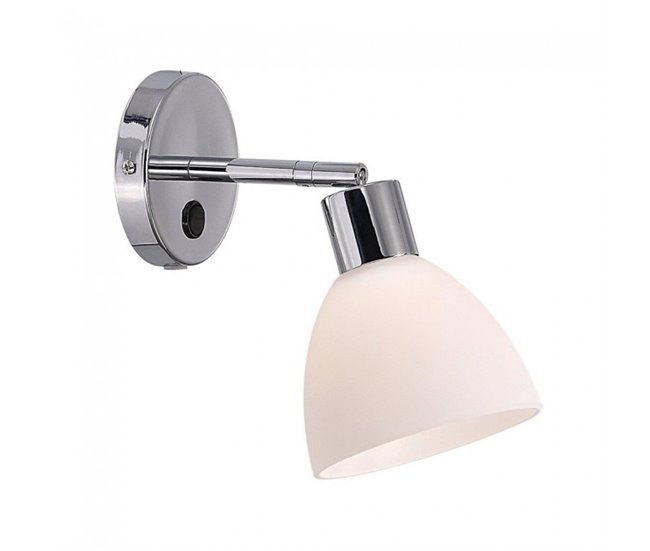 Aplique de pared Ray II Metal Cristal Nórdico Cromo
