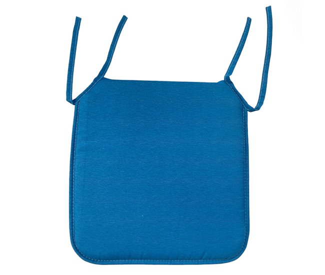 Acomoda Textil – Cojines para Silla de Espuma. (6 Unidades) 40x40 Azul