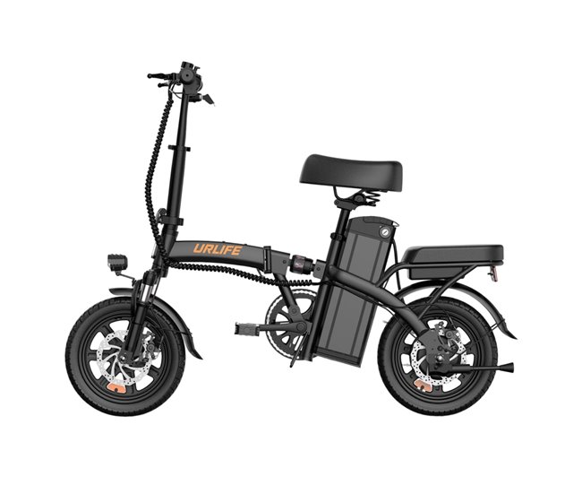 Bicicleta Eléctrica URLIFE F1L -Frenos de Disco Negro