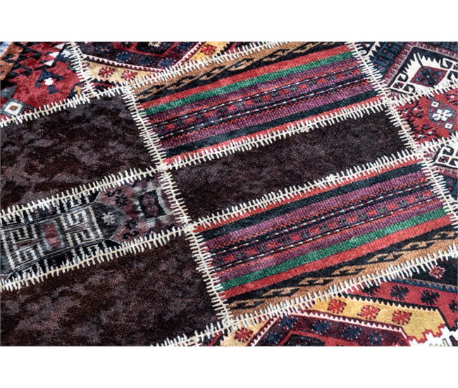 Alfombra lavable ANDRE 2305 Oriental patchwork 120x170 Multicolor