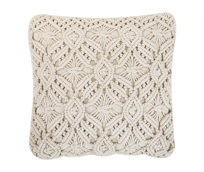 Beliani Cojín decorativo ESENKOY Beige