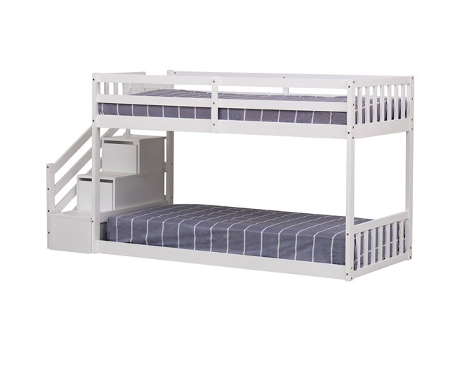 Litera infantil Blanco
