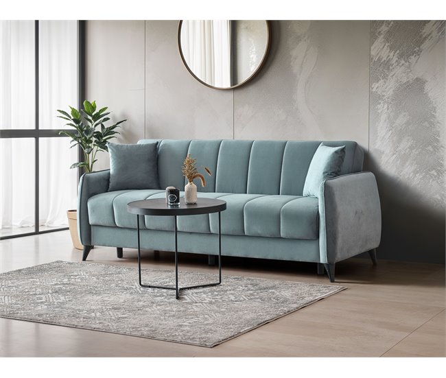 Sofá cama 3 plazas DIDO Azul
