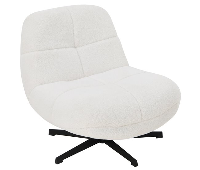 Sillon decorativo color blanco CADI Blanco