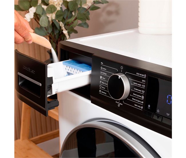 Cecotec Lavadora de carga frontal Bolero DressCode 7610 Inverter Blanco