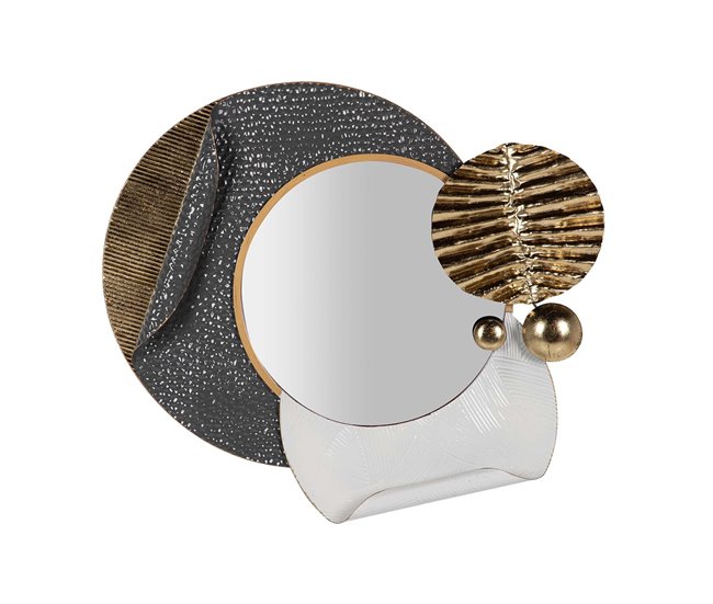 Adorno Metal Adda Home Gris