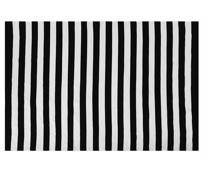 Beliani Alfombra de exterior TAVAS 140x200 Negro
