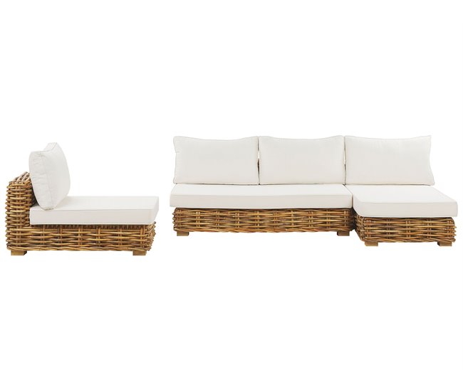 Beliani Conjunto longue VARALLO Dorado