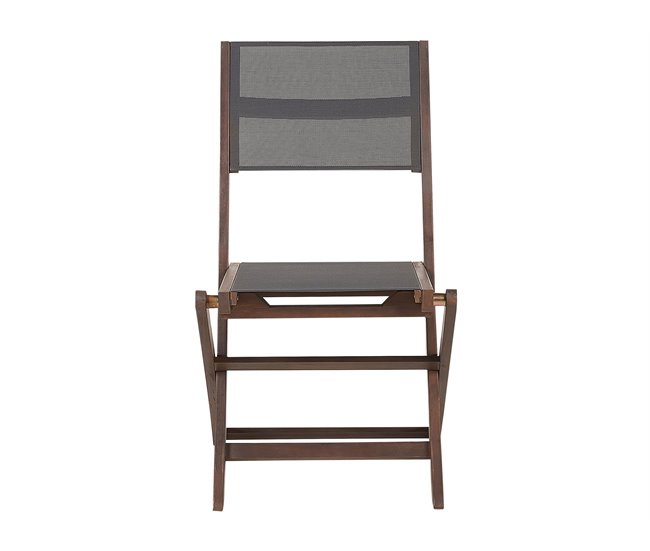 Beliani Conjunto de comedor CESANA Marron