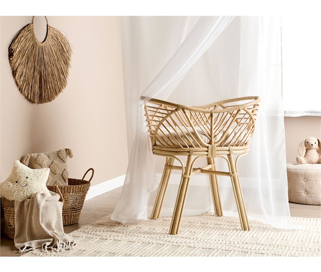 Beliani Moisés Ratán GRUISSAN Natural