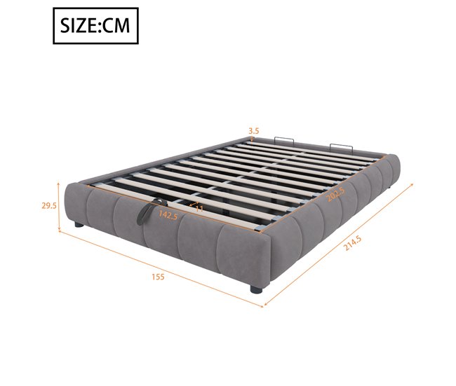 Canapés abatibles Gris