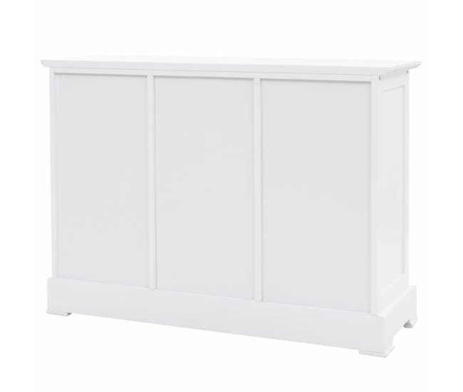 Aparador de puertas MDF madera de pino 4402117 Marron